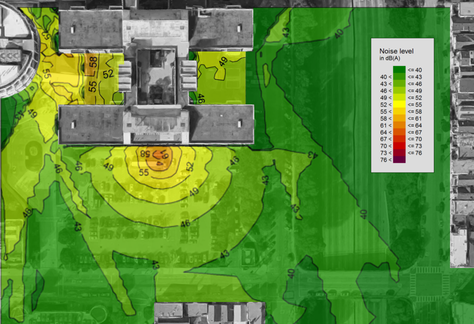 Noise Level Map
